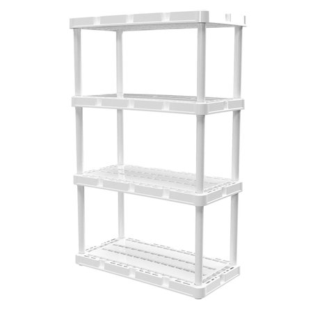 CROMO Knect-A-Shelf 48 x 24 x 12 in. Resin Shelving Unit CR1679675